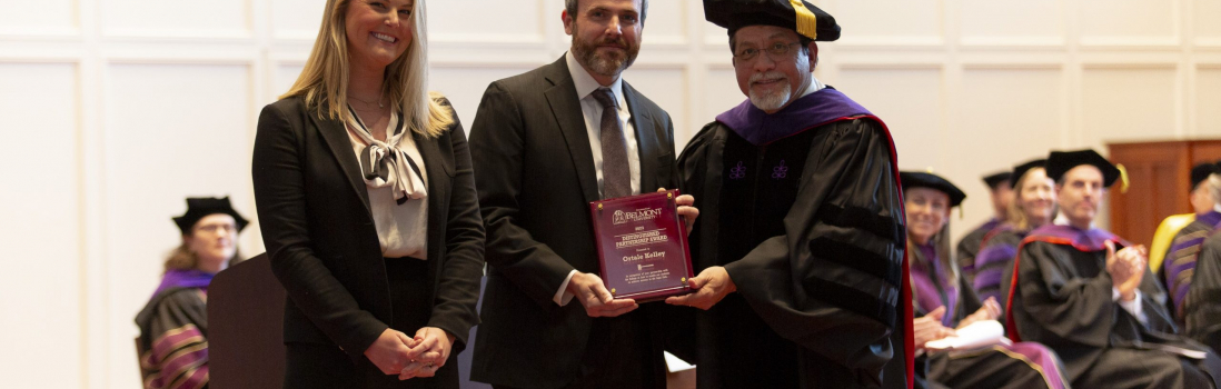 Ortale Kelley honored with Distinguished Partnership Award