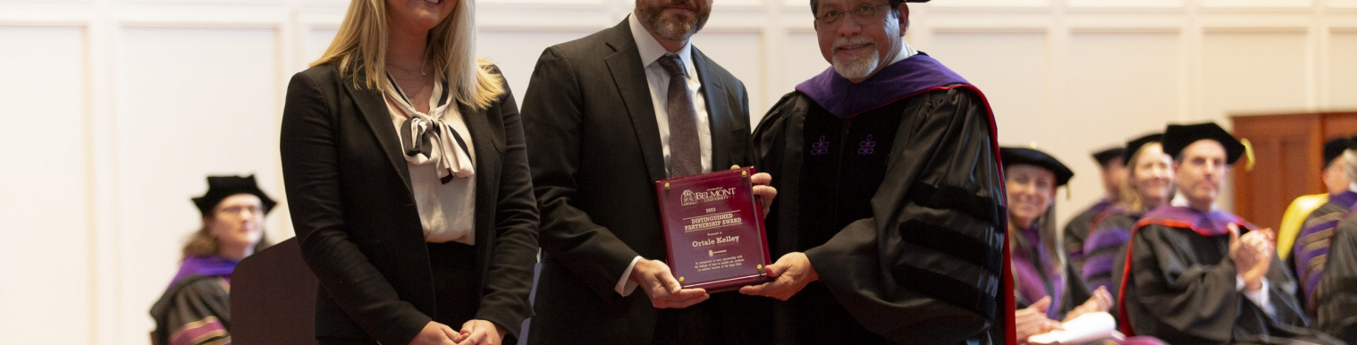 Ortale Kelley honored with Distinguished Partnership Award