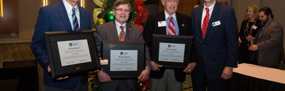 ORTALE KELLEY FOUNDER DAVID HERBERT HONORED AT NBA BANQUET FOR 50 YEARS OF PRACTICING LAW