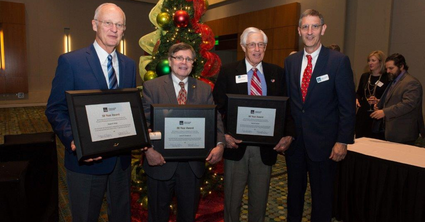 ORTALE KELLEY FOUNDER DAVID HERBERT HONORED AT NBA BANQUET FOR 50 YEARS OF PRACTICING LAW