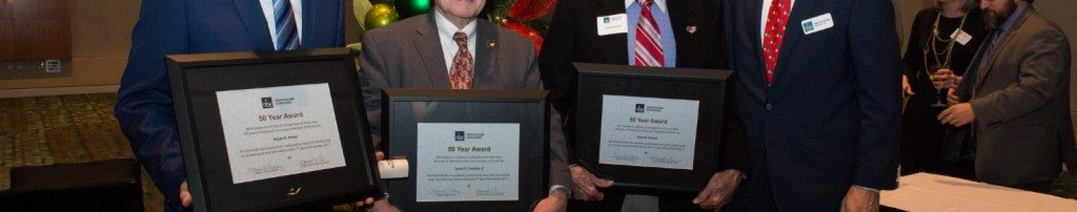 ORTALE KELLEY FOUNDER DAVID HERBERT HONORED AT NBA BANQUET FOR 50 YEARS OF PRACTICING LAW
