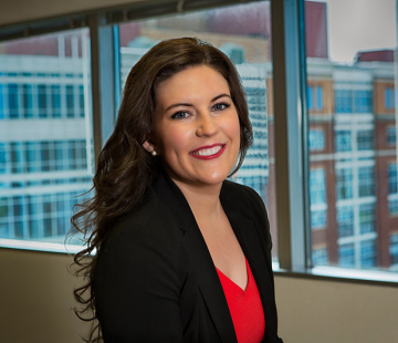 Associate Rachel Hogan speaks at Lipscomb University’s MediaMasters