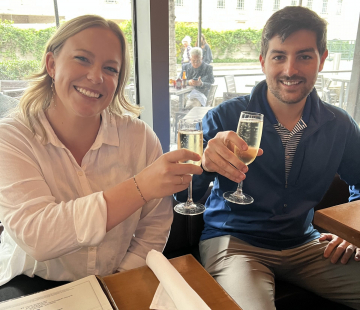 New Associates, Hannah Burt and Walker Lewis, Sworn-In