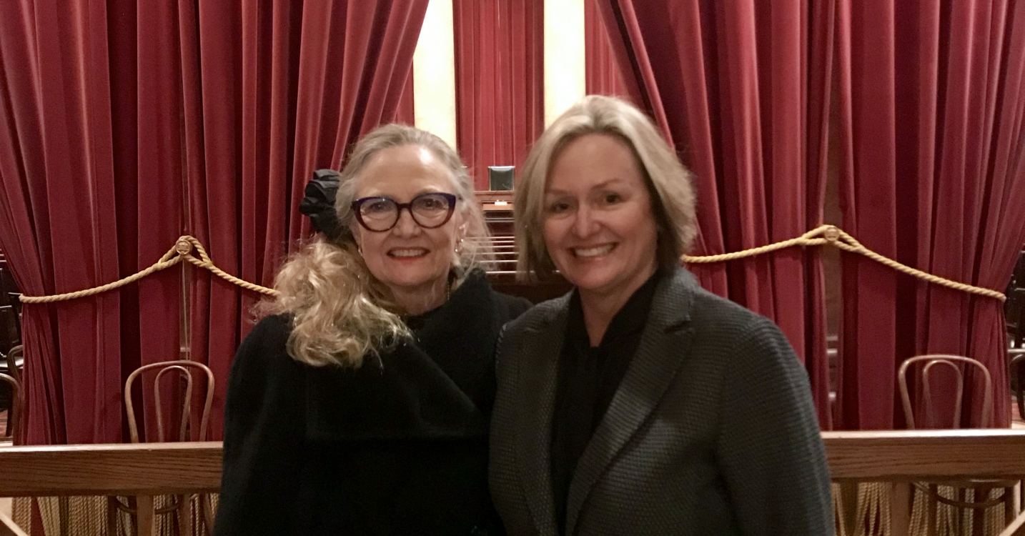 Wendy Longmire and Elaine Youngblood Sworn Into SCOTUS