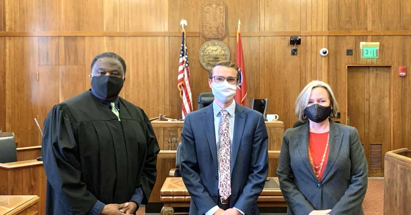 New Associate, Austin Warehime, Sworn-In